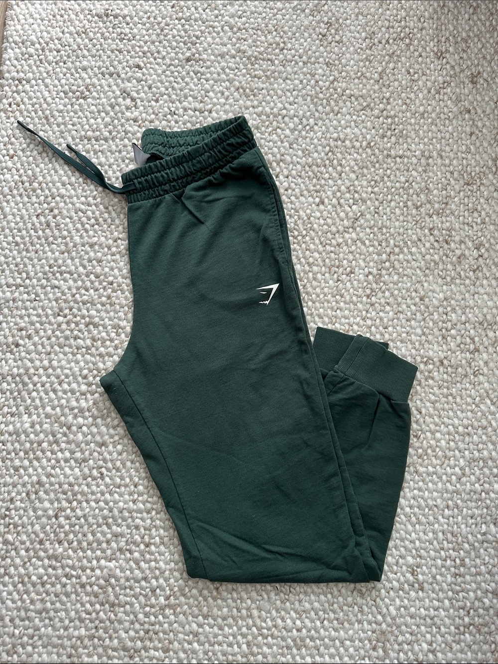 Womens Dark Green Gymshark Joggers